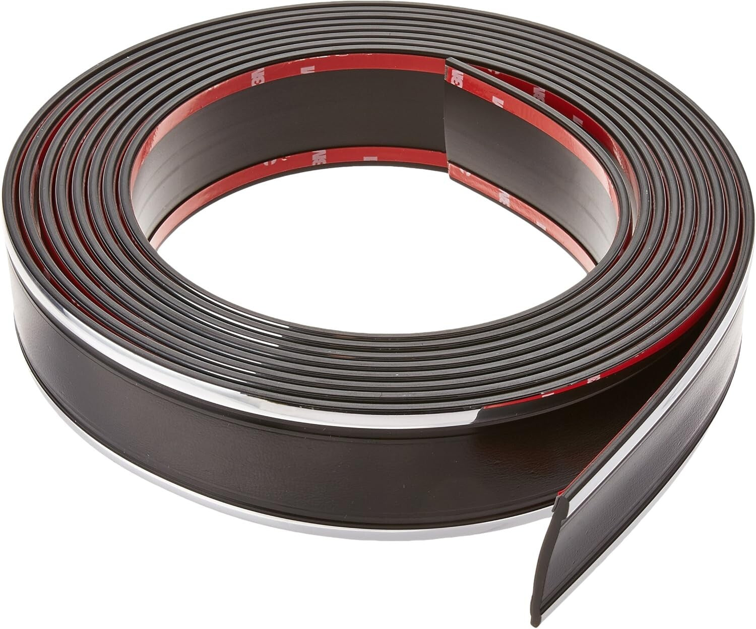 Automotive Body Molding - Premium Chrome Edge Trim, Easy 3M Tape Install, 18 ft