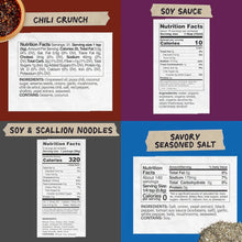 Load image into Gallery viewer, Ultimate Flavor Pack: David Chang’s Chili Crunch, Ramen, and Soy Sauce Gift Set