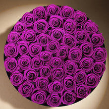 Load image into Gallery viewer, 47 Handmade Rosy Beauties in Velvet Box - Perfect for Mother’s Day or Birthdays