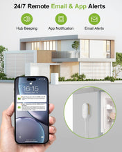 Load image into Gallery viewer, Digital Freezer Alarm with Remote App Notification and 2-Year Logging - 2 Pack