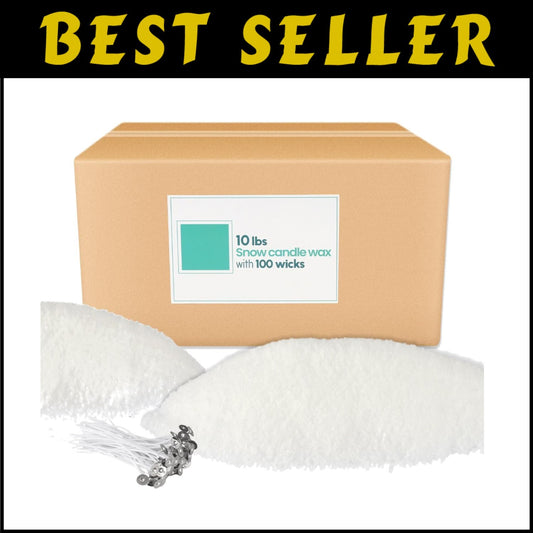 Versatile 10 lb Unscented Pearl Wax Sand for Unique Handmade Candles & Events