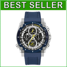 Load image into Gallery viewer, Stylish Men's Quartz Chronograph Watch - Luminescent Hands &amp; Carbon Fiber Dial
