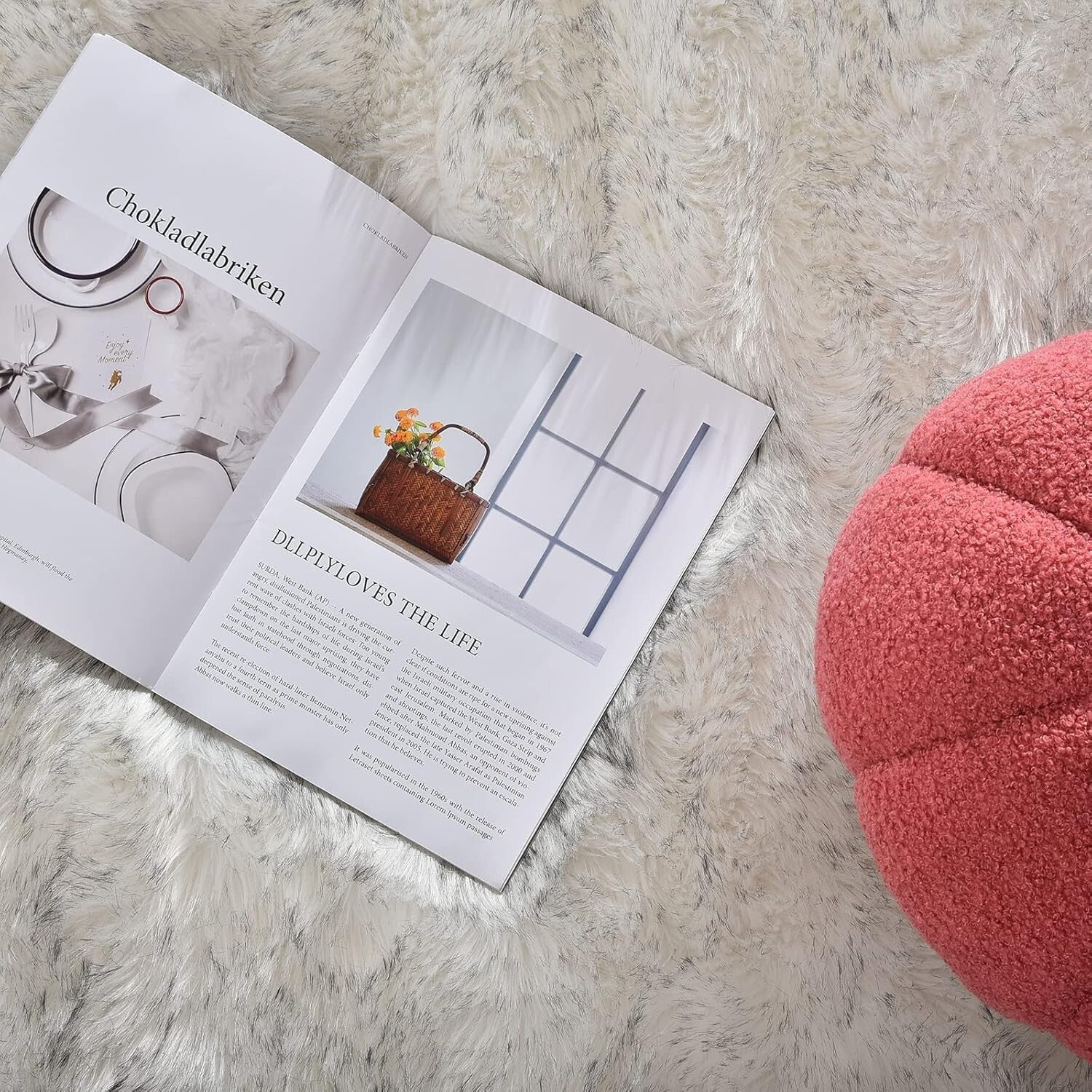 Soft & Washable 6x9 Faux Sheepskin Rug - Elegant Decor for Bedroom & Living Room