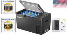 Load image into Gallery viewer, Portable 12V Car Refrigerator, 23 Quart Compressor Cooler with Fast Cooling