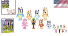 Load image into Gallery viewer, Bluey Family and Friends 8-Pack: Articulated 2.5-Inch Collectible Figures
