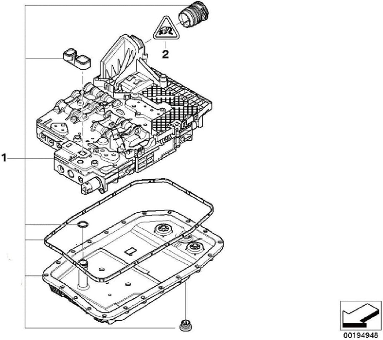 BMW 6HP26 Gasket & Bolts - Trusted Replacement with 12-Month Warranty
