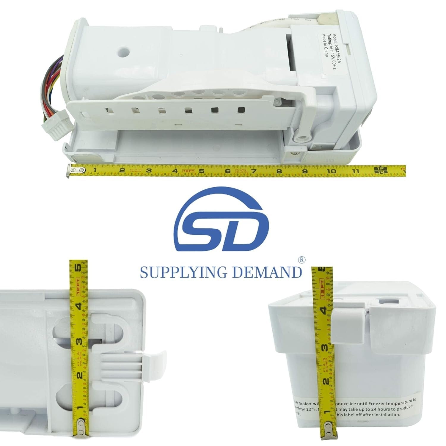 DA97-2051096 Model-Specific Refrigerator Ice Maker Assembly - Easy Install