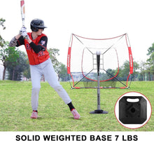 Load image into Gallery viewer, Heavy-Duty Baseball &amp; Softball Batting Tee with Adjustable Height (24.5-42”)