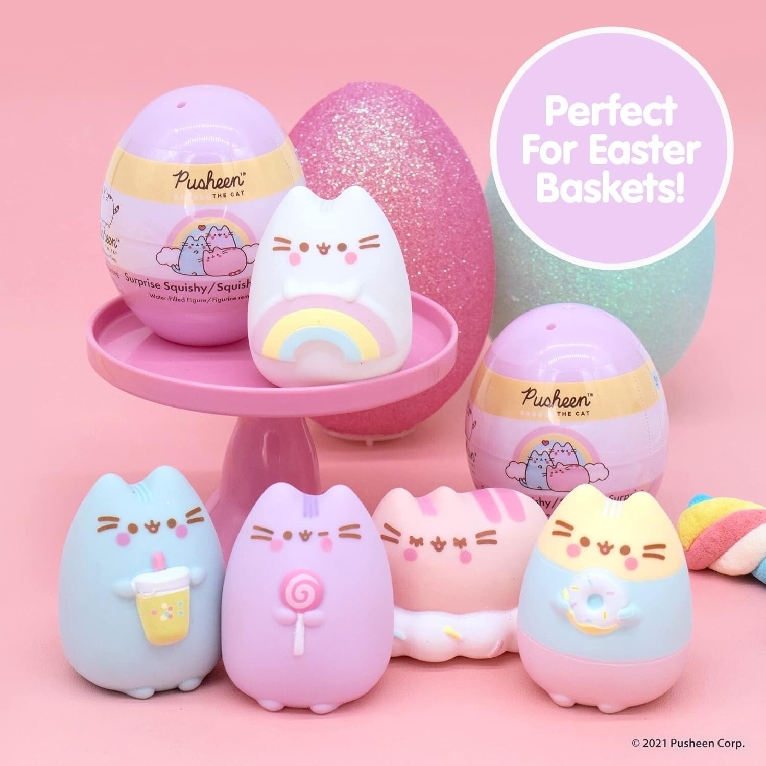Cute & Collectible Pusheen Squishy Toys - 5 Unique Designs in a Surprise Capsule