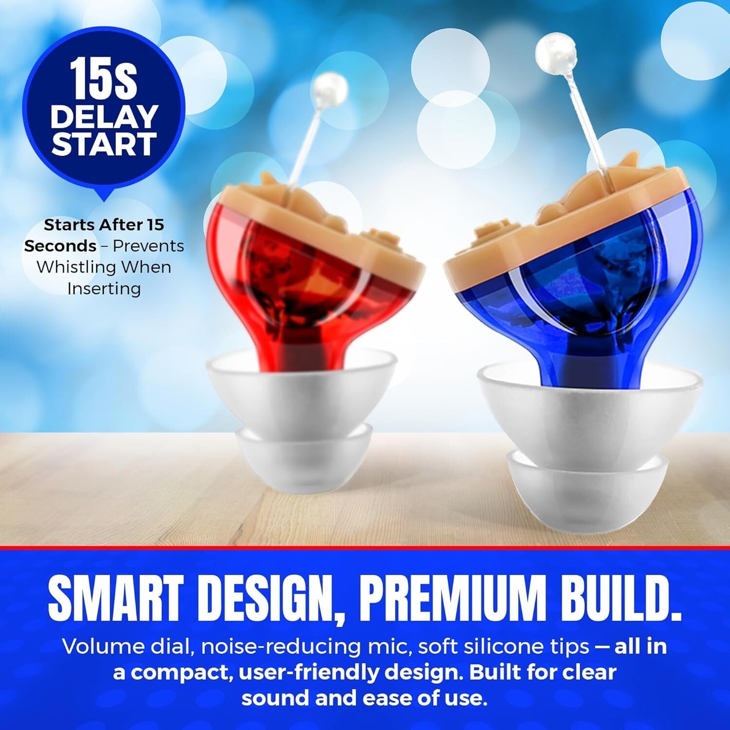 User-Friendly Digital Hearing Aids - Rechargeable Mini Amplifiers for Adults