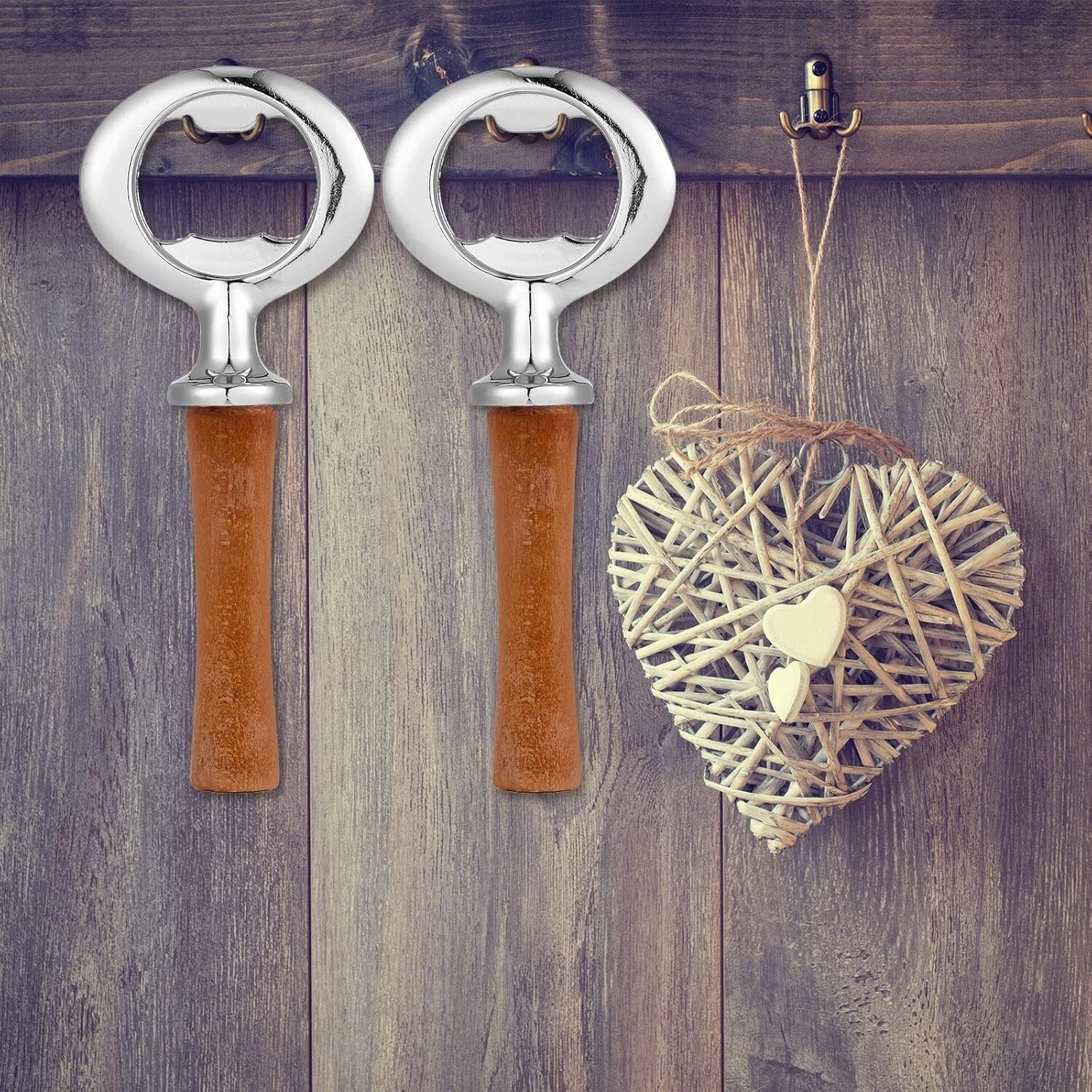 Durable Stainless Steel Blank Bottle Opener Set - Perfect for Weddings & DIY