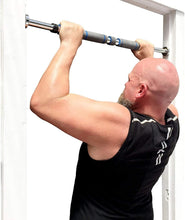 Load image into Gallery viewer, Maximiza Chrome Pull Up Bar with Comfortable Foam Grips - Fit Doorways 27-39in