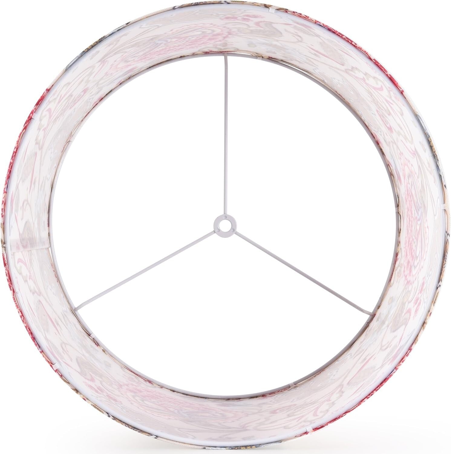 2-Pack 13" Medium Floral Lampshades - Easy Assembly for Table & Floor Lights