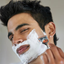 Load image into Gallery viewer, Stylish Flex Ball Razor with 5 Blades &amp; Knurled Handle for Effortless Shaving