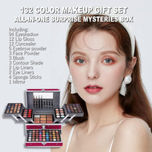 Load image into Gallery viewer, High-Quality 132 Color Makeup Palette with Versatile Tools &amp; Gift Design