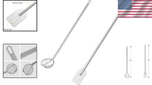 Load image into Gallery viewer, Professional Quality 42" Mixing Paddle &amp; 40" Mesh Skimmer for Seafood Boils