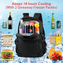 Load image into Gallery viewer, Leakproof 22L Backpack with Cooler &amp; Laptop Compartment - On-the-Go Essential