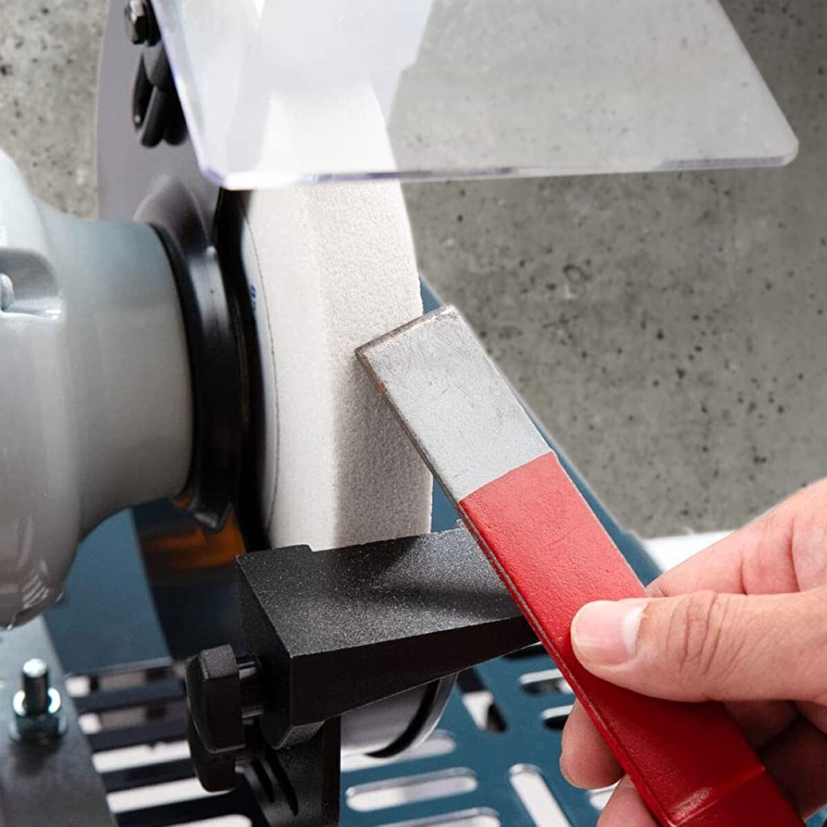 8" Fine Grit Aluminum Oxide Grinding Wheel - Ideal for Bench & Pedestal Grinders