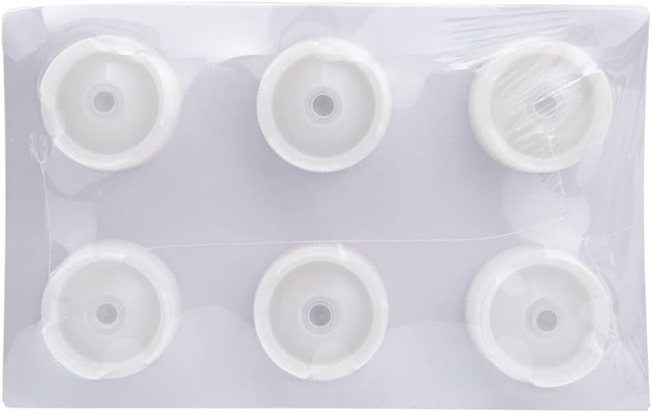 32oz Reusable Clear Squeeze Bottles - Perfect for Sauces & Oils (6 Count)
