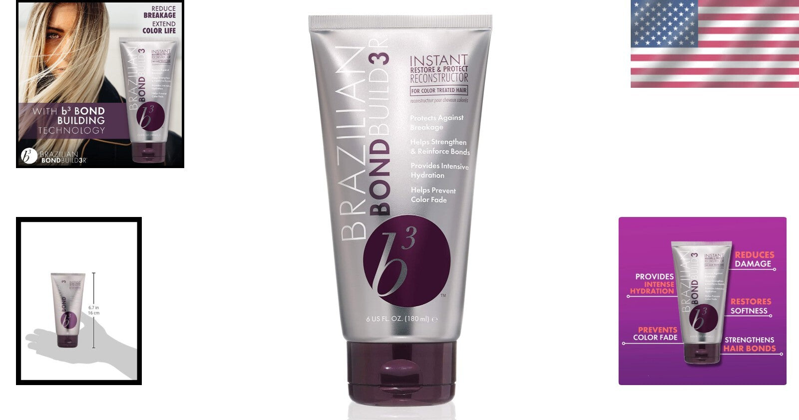 6 Fl Oz Hair Reconstructor - Instant Repair & Protection Solution for Daily Care