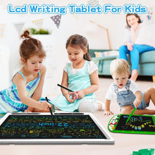 Load image into Gallery viewer, LCD Writing Tablet 2 Pack for Kids - 22inch + 10inch Colorful Drawing Boards