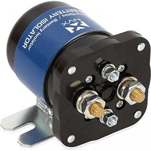 Lightweight 500 AMP Battery Isolator Relay - Perfect for Cars and Marine Use