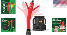 Load image into Gallery viewer, Attention-Grabbing Inflatable Tube Man - 7ft Red Air Dancers Ideal for Business