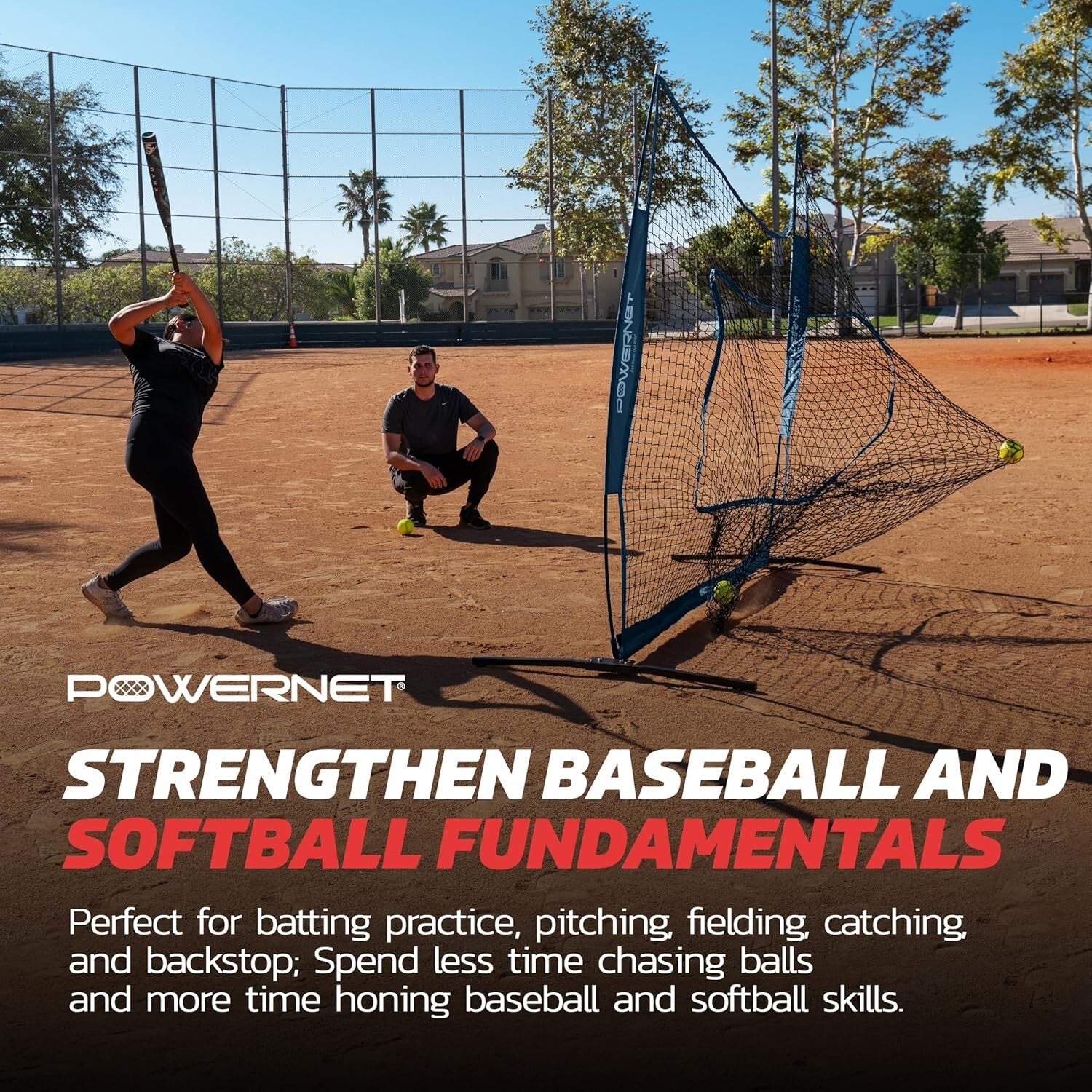 Professional-Grade 7x7 Baseball & Softball Net - Collapsible & Stable Design