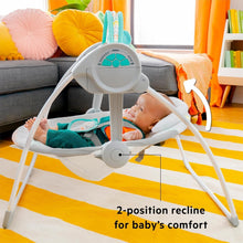 Load image into Gallery viewer, Lightweight Baby Swing with TrueSpeed Technology &amp; 10 Melodies | Travel-Friendly