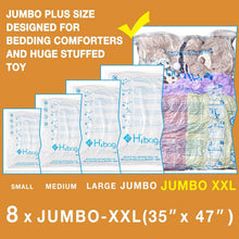 Load image into Gallery viewer, Space Saver Compression Bags 47'' x 35'' - Durable Vacuum Seal Storage Set