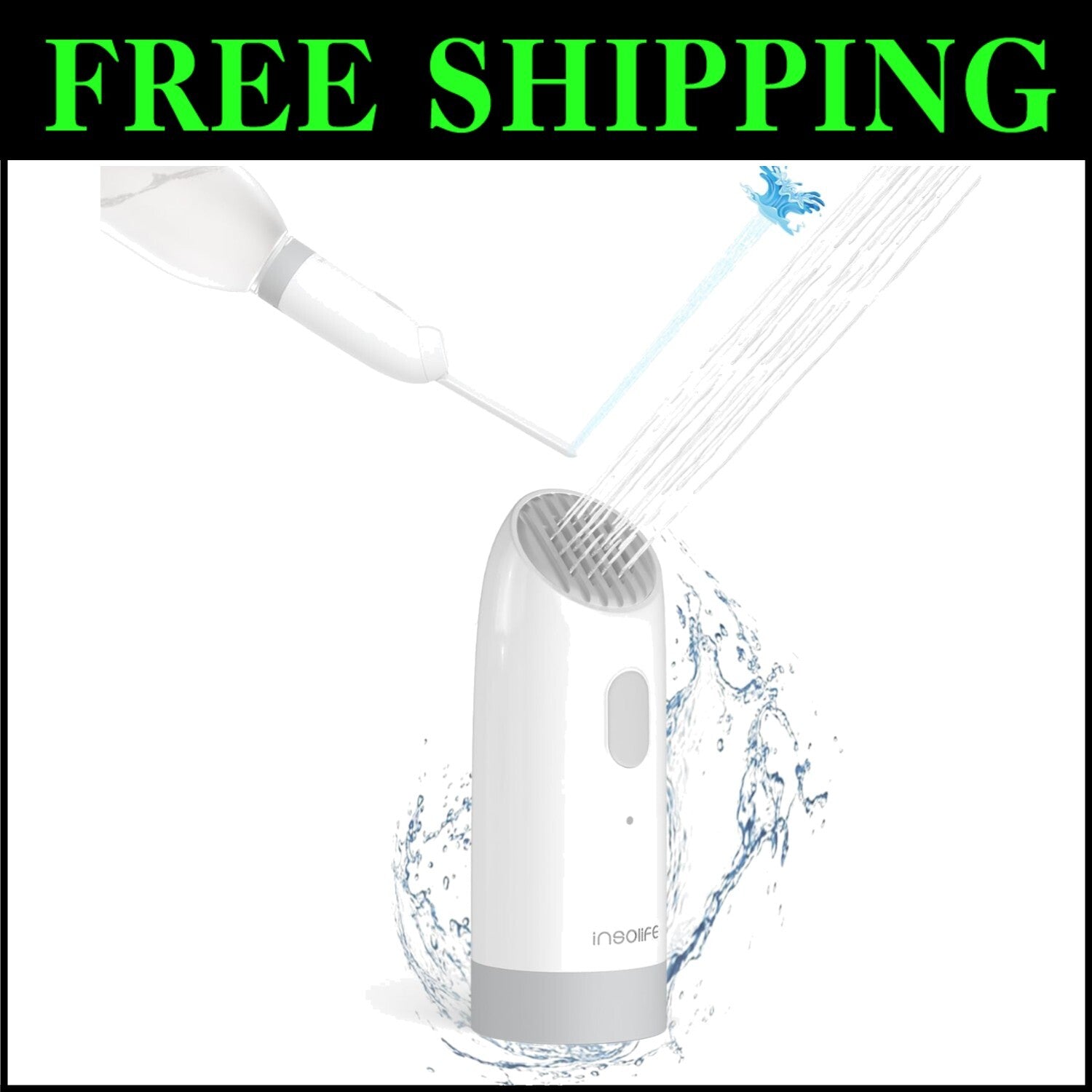 Lightweight Portable Bidet with USB Charging - Perfect for Travel Hygiene