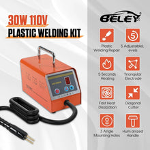Load image into Gallery viewer, Efficient 5-Level Adjustable Plastic Welding Kit with 600 Staples for Repairs