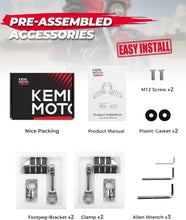 Load image into Gallery viewer, Chrome 1 1/4-Inch Highway Pegs for Harley Touring Models - Enhanced Comfort