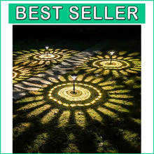 Load image into Gallery viewer, Durable Solar Powered Pathway Lights - 8 Pack with Adjustable Height &amp; LED Modes