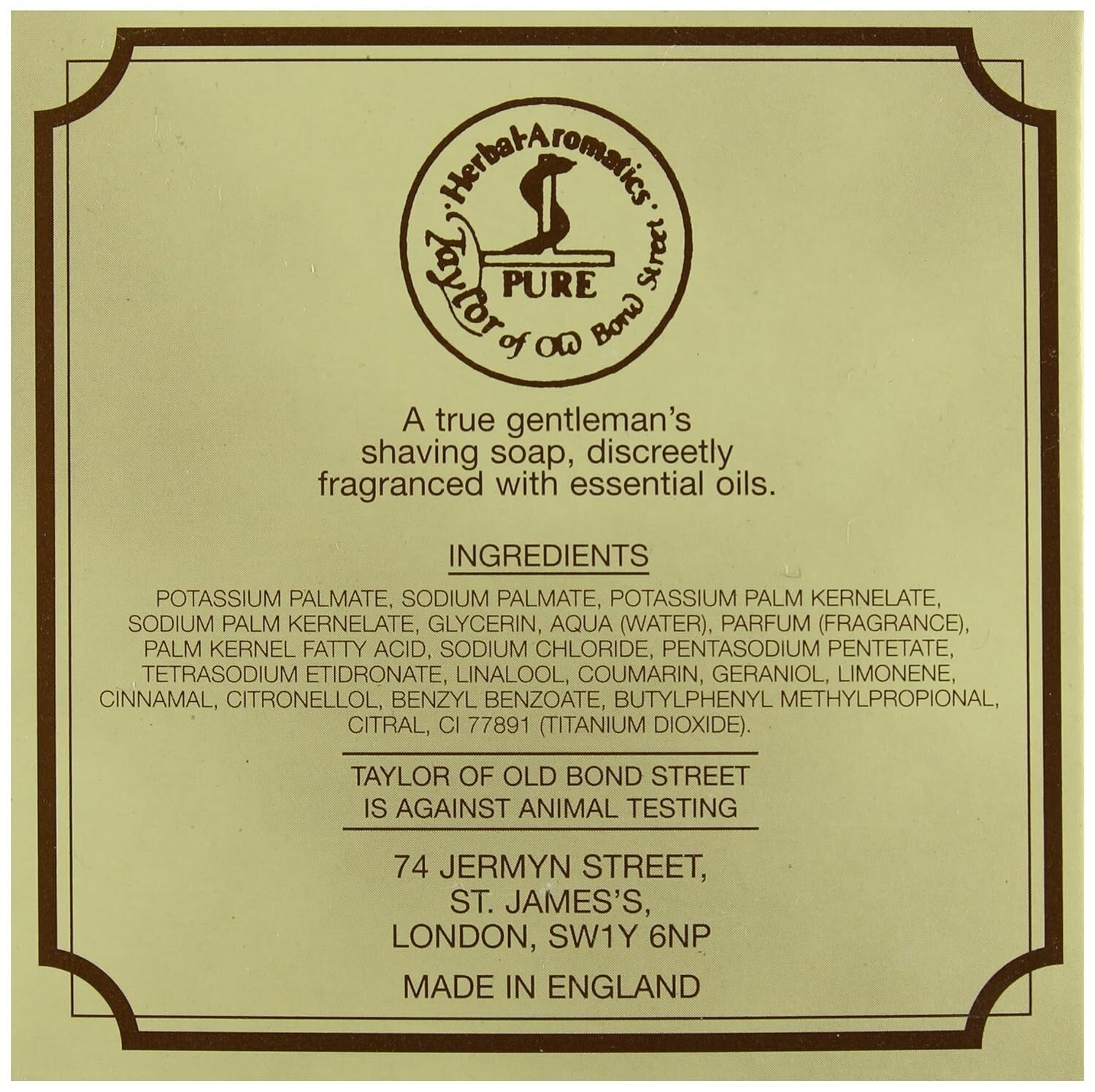 Refillable Sandalwood Shaving Soap in Wooden Bowl, 3.5 oz – Eco-Friendly Luxury