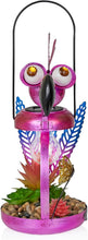 Load image into Gallery viewer, Charming 16'' Solar Metal Flamingo with LED Light – Perfect Outdoor Decor Piece