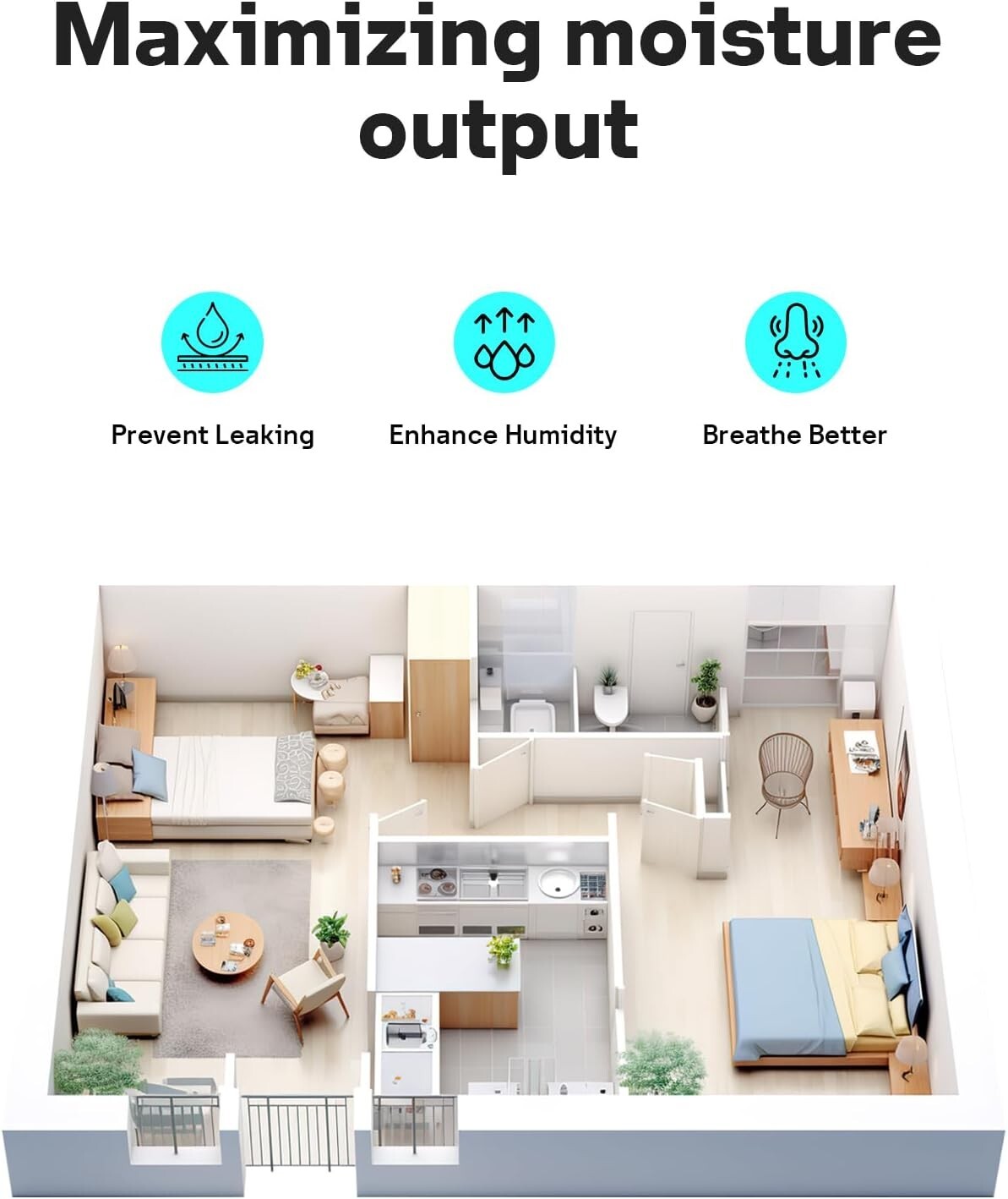 16-Pack LEVOIT 6000S Humidifier Wick Filters - Premium Quality Replacement