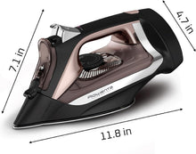 Load image into Gallery viewer, Ultimate Steam Iron with Retractable Cord - 350 Micro-Holes for Perfect Coverage