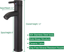 Load image into Gallery viewer, Stylish Above-Counter 16'' x 12'' Ceramic Sink with Black Trim - Modern Design