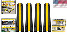 Load image into Gallery viewer, Heavy-Duty 4-Piece Cable Ramp Set - Protect Wires Safely Outdoors &amp; Indoors
