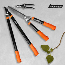 Load image into Gallery viewer, Complete Lopper and Hedge Shear Combo with Bypass Pruner - Durable Garden Set