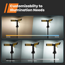 Load image into Gallery viewer, High-Power Work Light with Detachable Tripod - Ideal for Indoor &amp; Outdoor Use