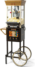 Load image into Gallery viewer, Family-Friendly 8 Oz Popcorn Maker with 32 Cup Capacity &amp; Safety Glass Design