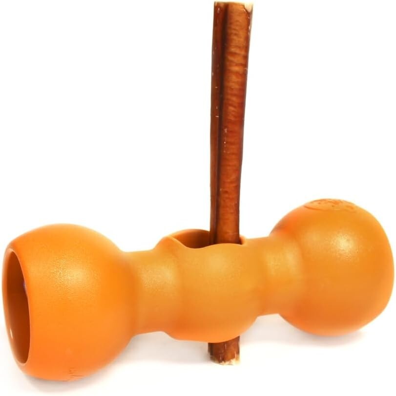 Bully Stick Holder for Large Dogs | Secure Chew Safety Device - Dishwasher Safe