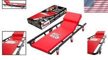 Load image into Gallery viewer, Heavy-Duty Rolling Garage Creeper Bench with 6 Swivel Casters - 250 lbs Capacity