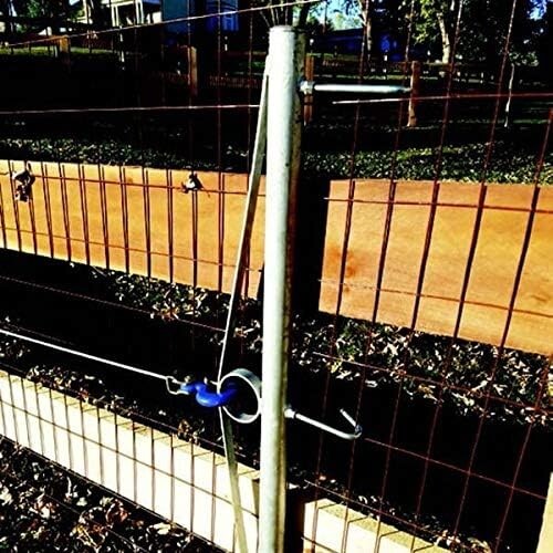 Efficient Woven Wire Fence Stretcher with Welded Steel Bow – 324 lbs Capacity