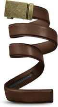 Load image into Gallery viewer, Sophisticated Men's Leather Ratchet Belt - Perfect Fit with Removable Buckle