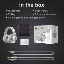 Load image into Gallery viewer, Wired DJ Headphones with Noise Isolation and Adjustable Headband - 50mm Drivers