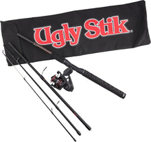 Load image into Gallery viewer, Premium 7' GX2 Spinning Fishing Combo with Clear Tip &amp; Travel Bag