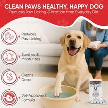 Load image into Gallery viewer, Deep Cleaning Paw Soak Fizz Balls: 300 Groomer-Size Relief Tablets for Dogs